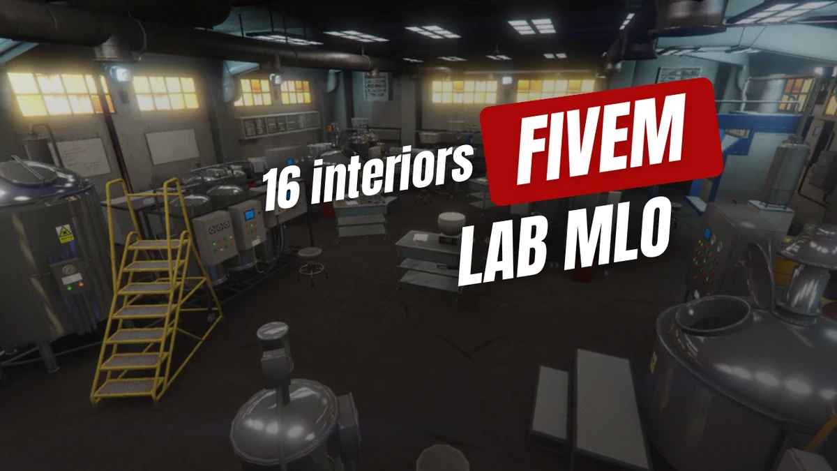 Lab MLO (16 interiors) | FiveM Mod Store