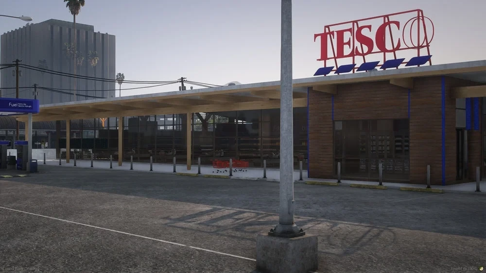 Tesco Superstore And Petrol Station