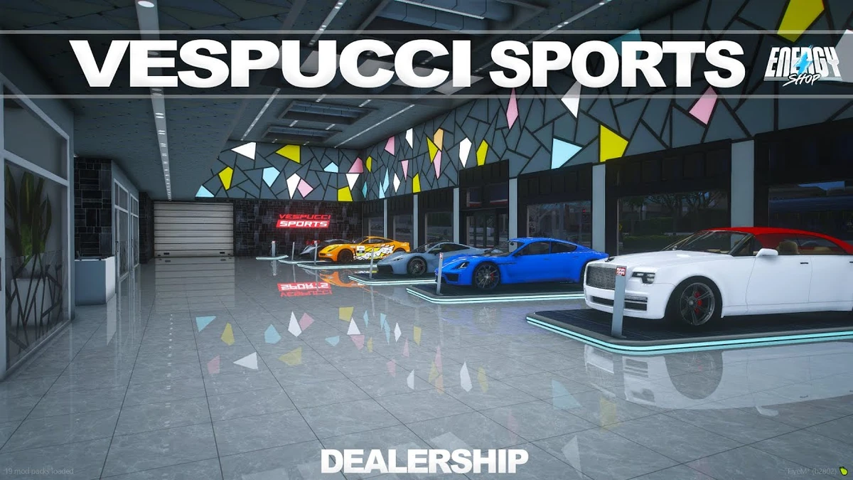 Vespucci Sports Dealership MLO FiveM