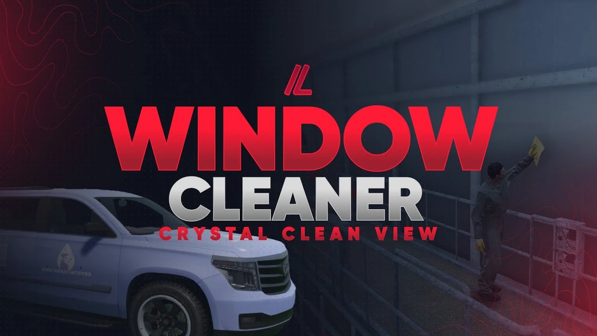Multiplayer Window Cleaner FiveM | ESX / QB / QBOX / VRP / Standalone