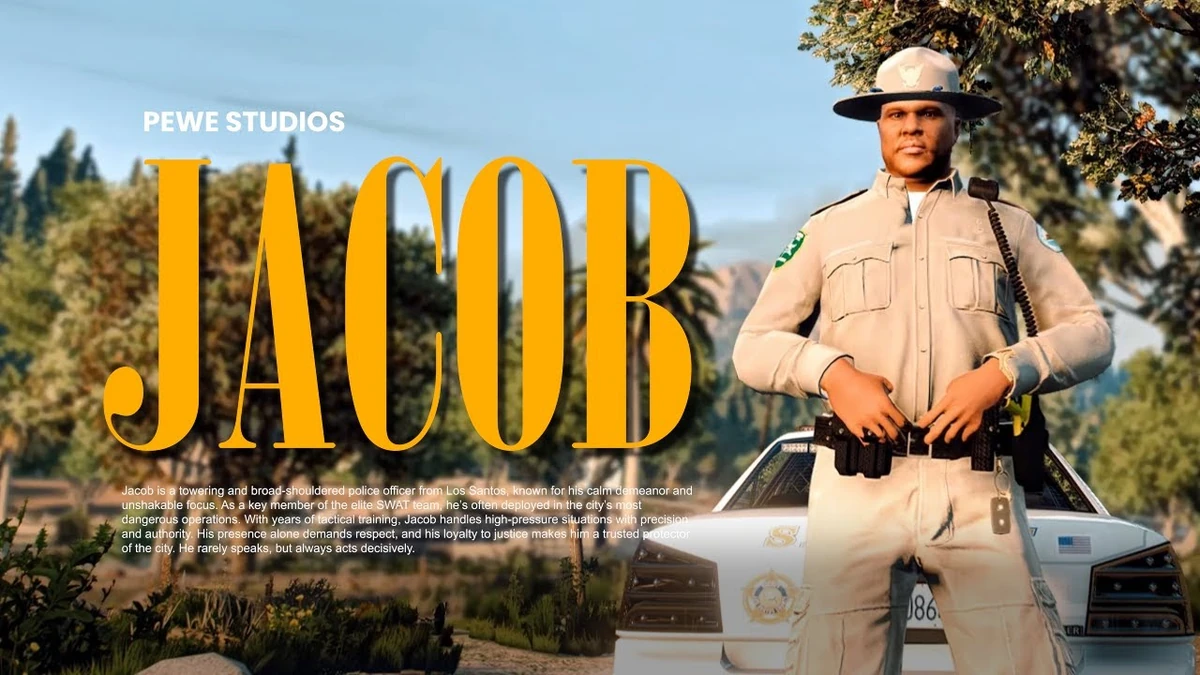 Jacob [Add-On Custom Police Ped FiveM]