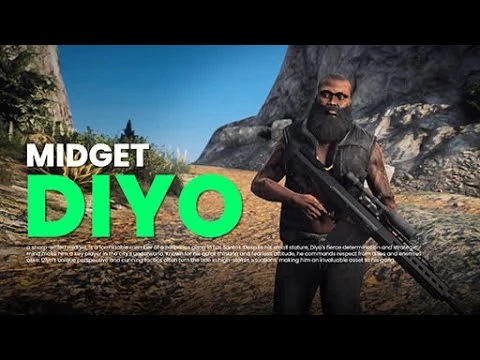 MIDGET DIYO [Add-On Custom Ped FiveM]