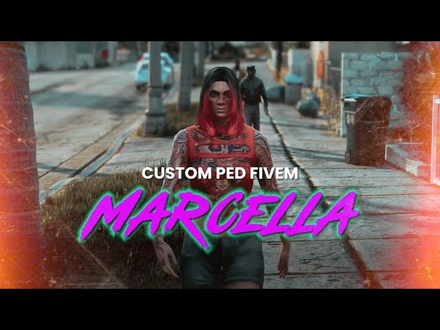 Marcella [Add-On Custom Ped FiveM]