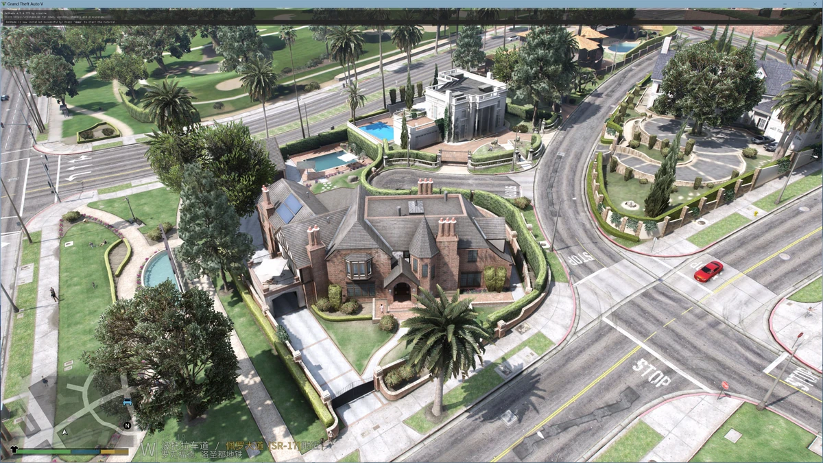 Rockfordhills Brick Mansion MLO FiveM