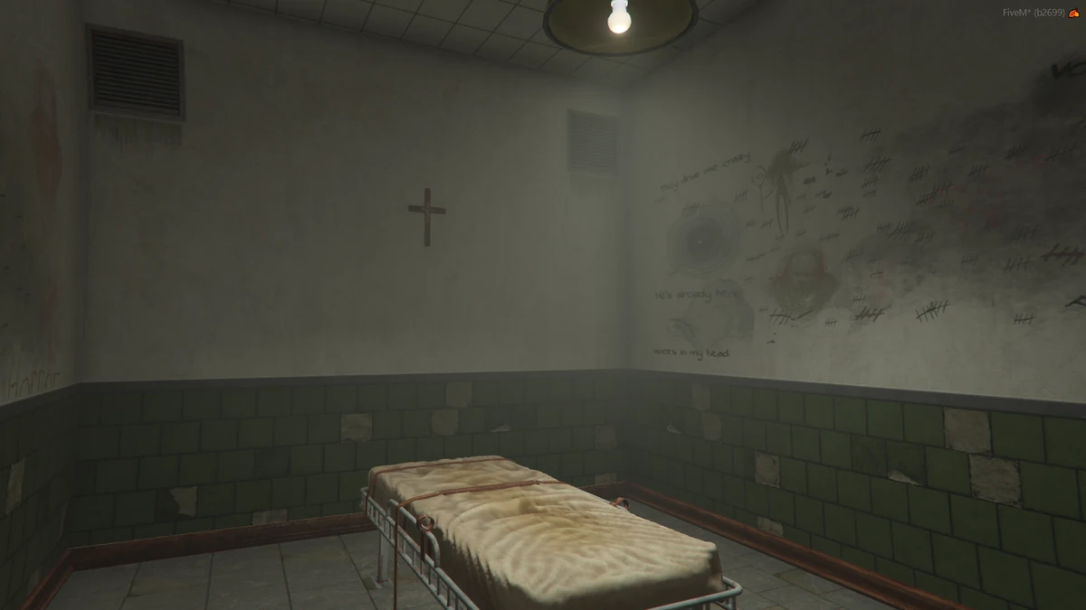 Asylum MLO – Fully Open Source | FiveM Interior Map | FiveM Mod Store