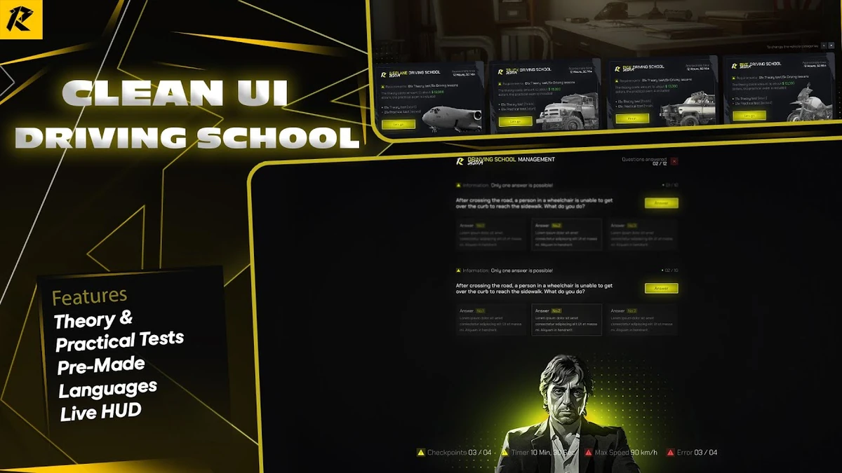 Driving School System | Open Source