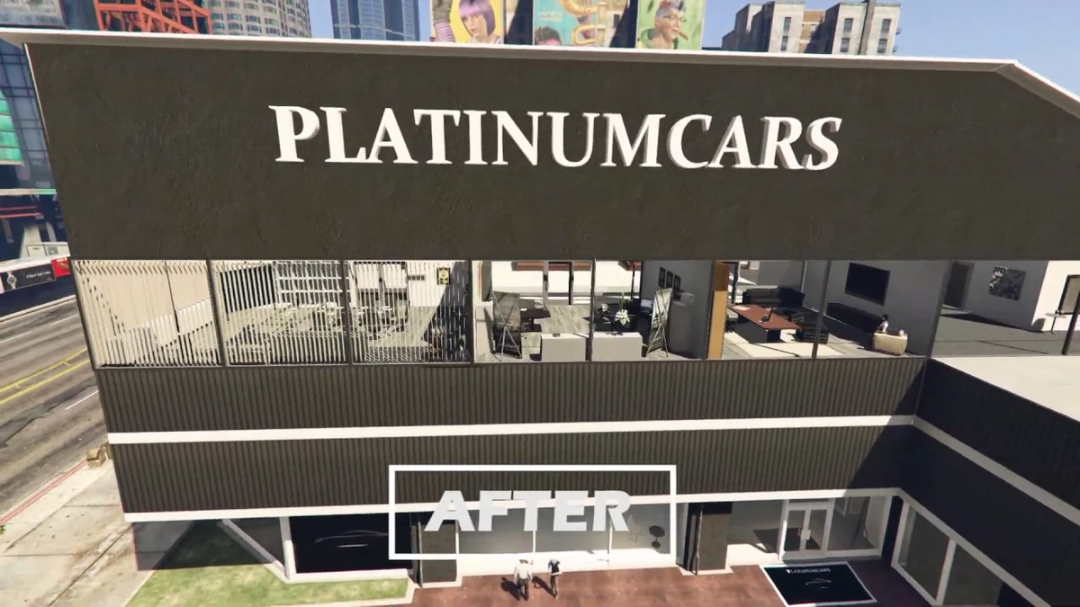 Platinum Cars Dealer MLO FiveM