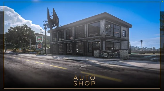 Auto Shop MLO – Fully Open Source | Premium FiveM Auto Garage Interior