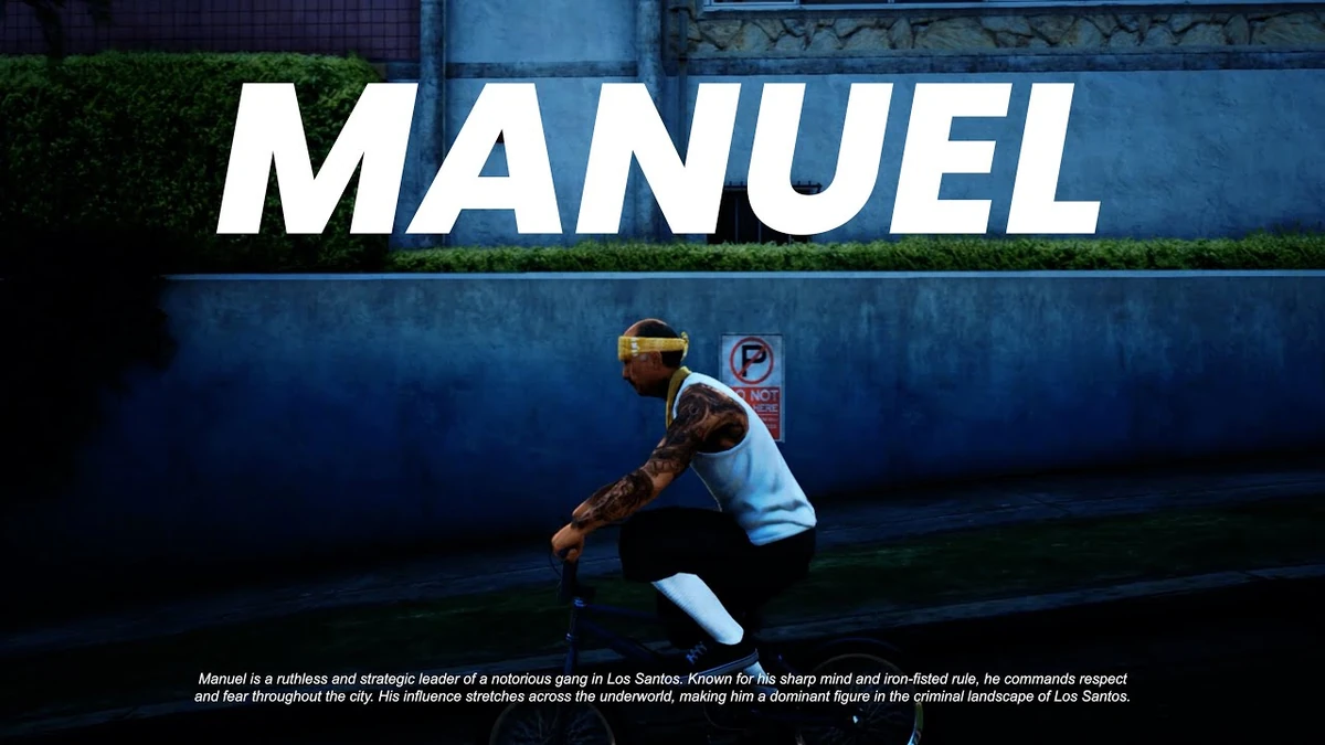 MANUEL GANGSTER [Add-On Custom Ped FiveM]