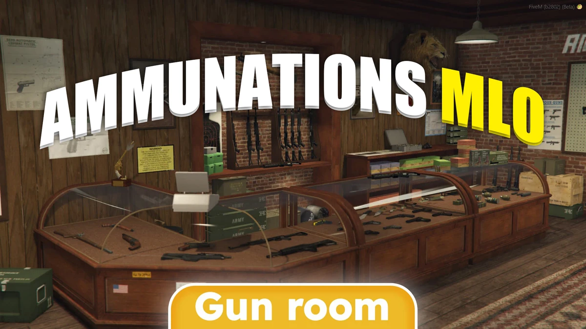 Ammu-Nation MLO – Fully Open Source | 11 Locations | FiveM