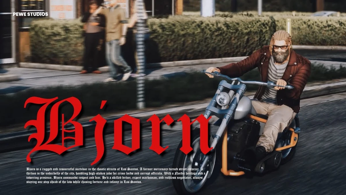 Bjorn [Add-On Custom Ped FiveM]