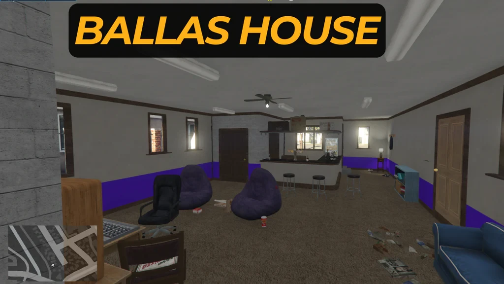 Ballas House FiveM MLO