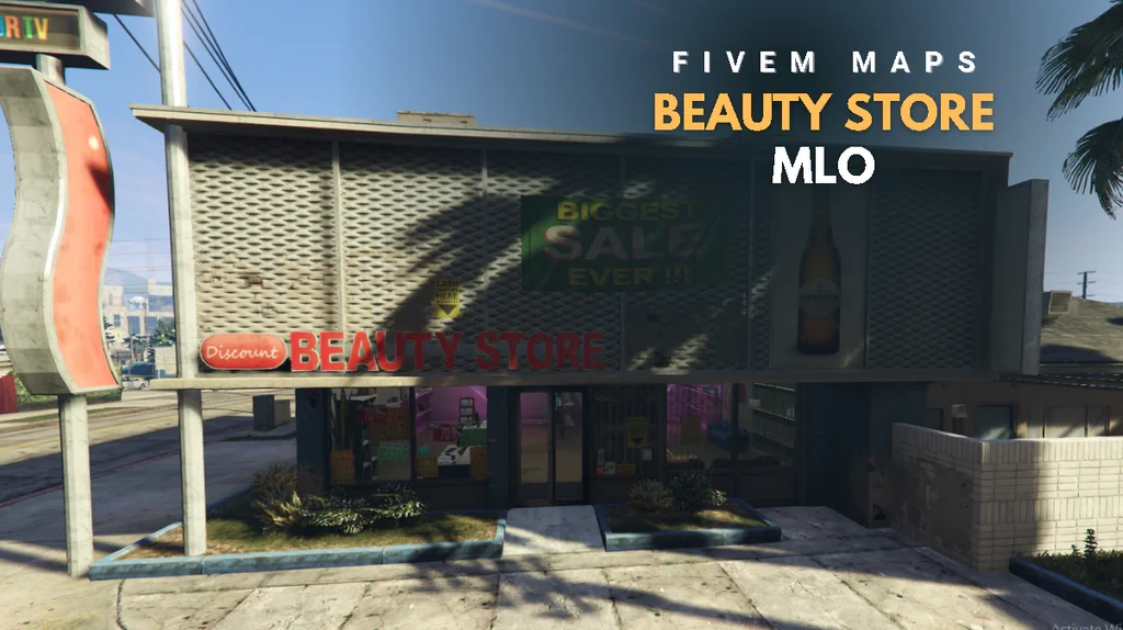 Beauty Store MLO – FiveM Cosmetic & Salon Interior