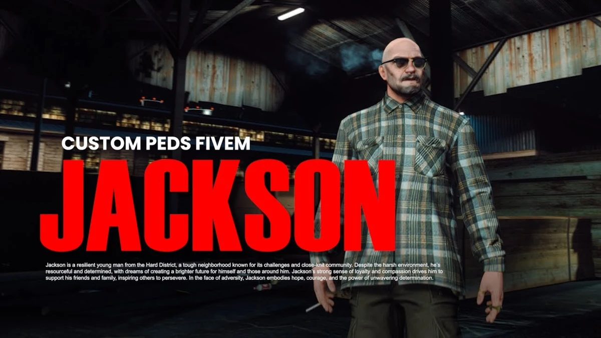 Jackson [Add-On Custom Ped FiveM]