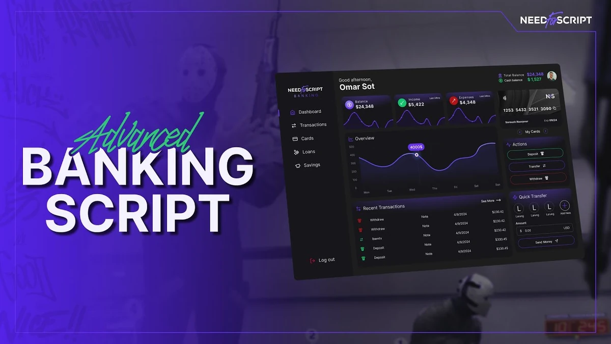 Banking Script | Open | ESX / QBCORE / QBOX