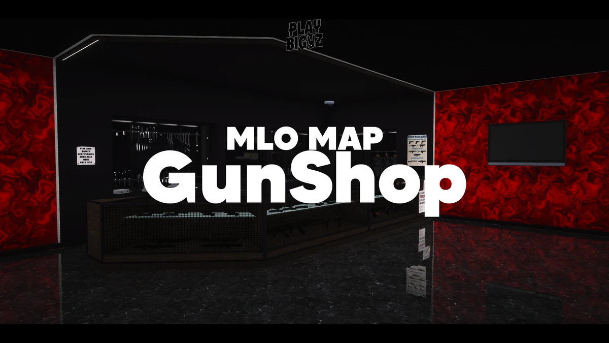 GunShop MLO – Fully Open Source FiveM Interior
