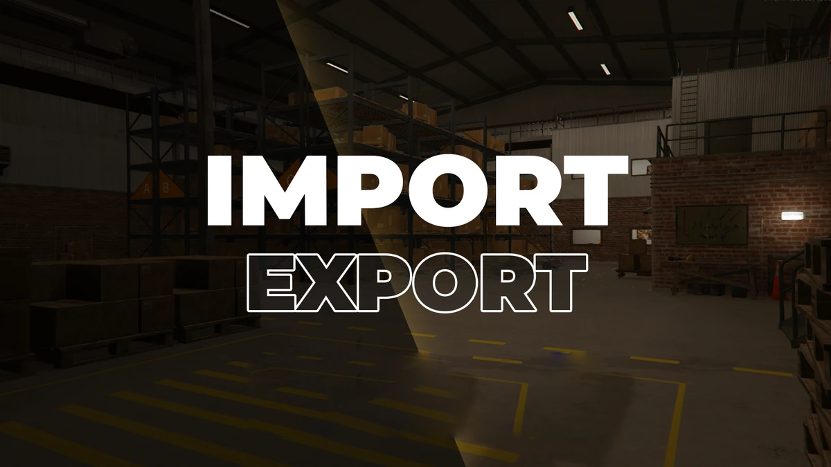 Import-Export MLO for FiveM – Fully Open Source | Optimized Warehouse Interior