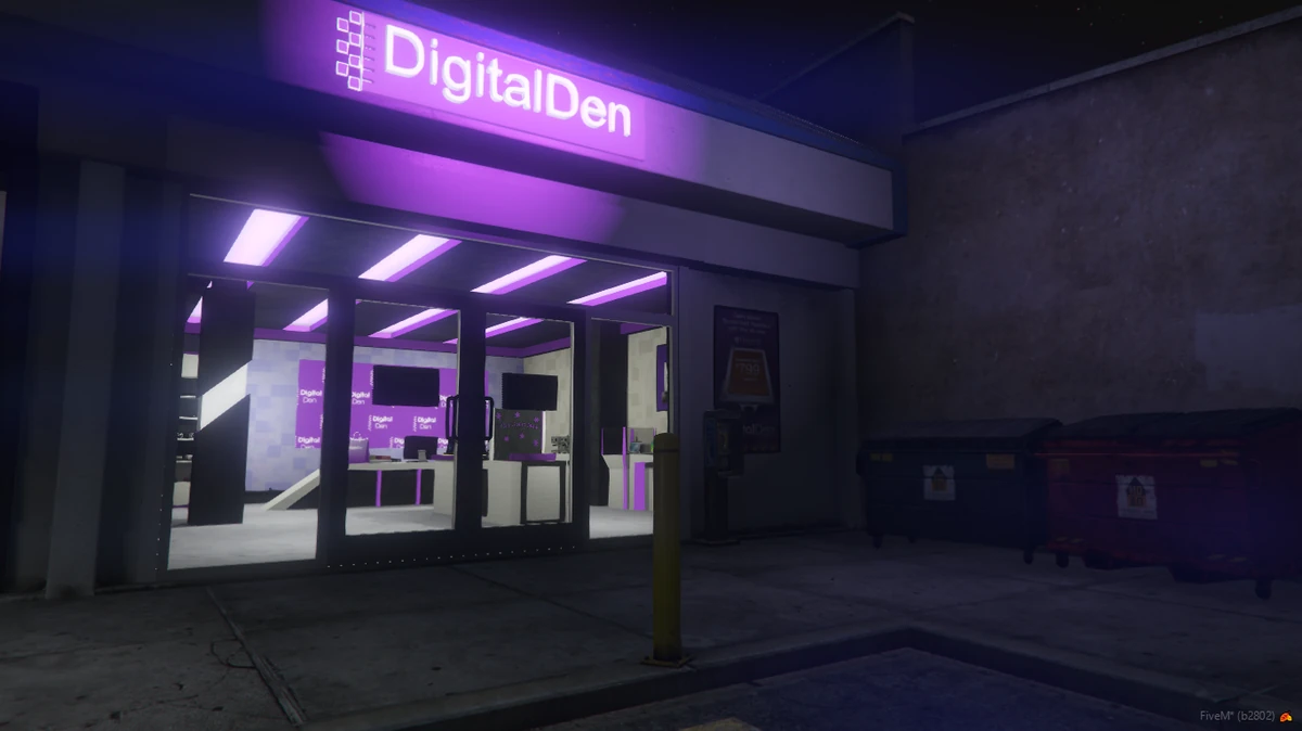 Digital Den – Fully Open Source | FiveM Electronic Store Interior ...