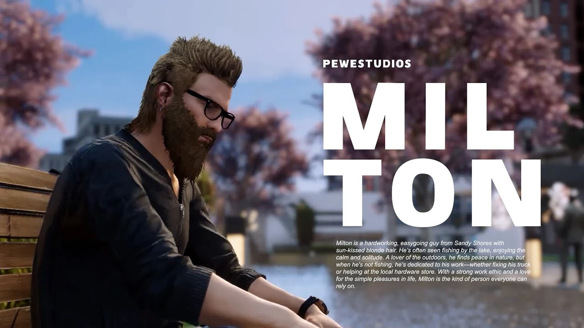 MILTON [Add-On Custom Ped FiveM]