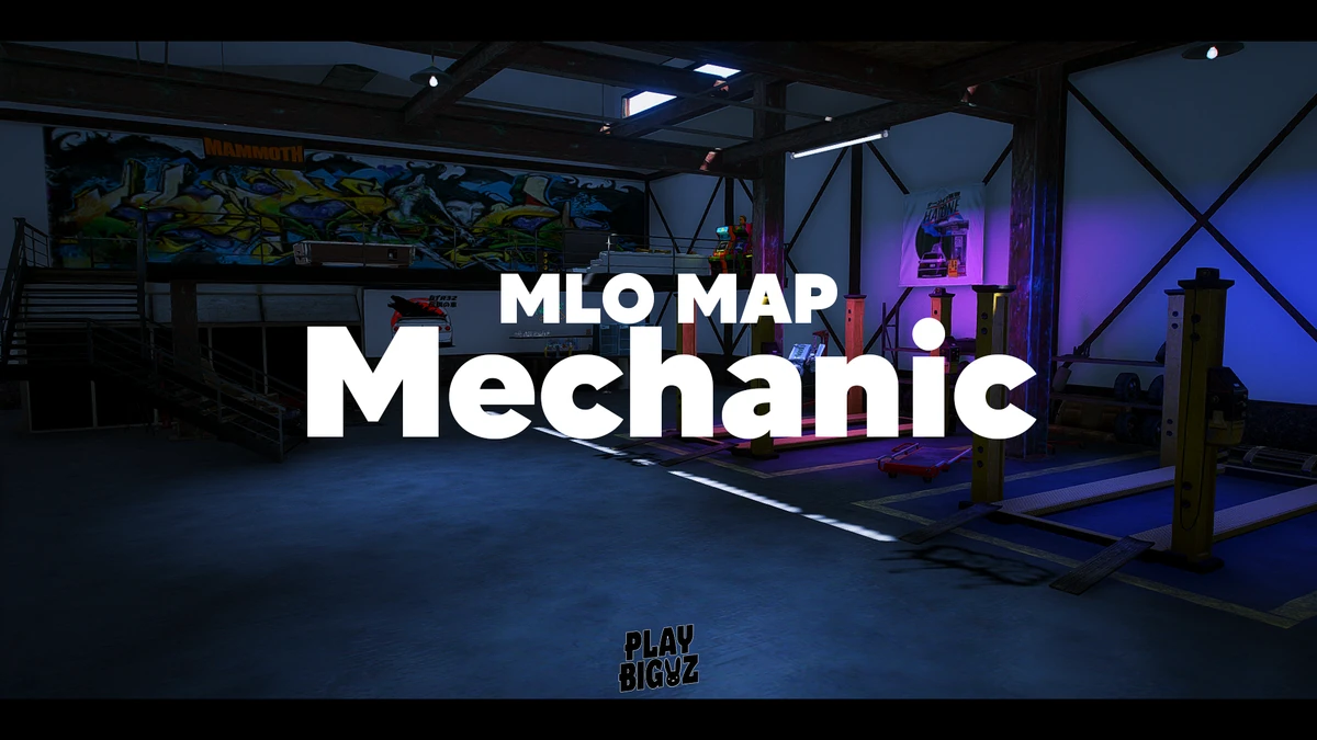 Mechanic MLO – Fully Open Source (FiveM)