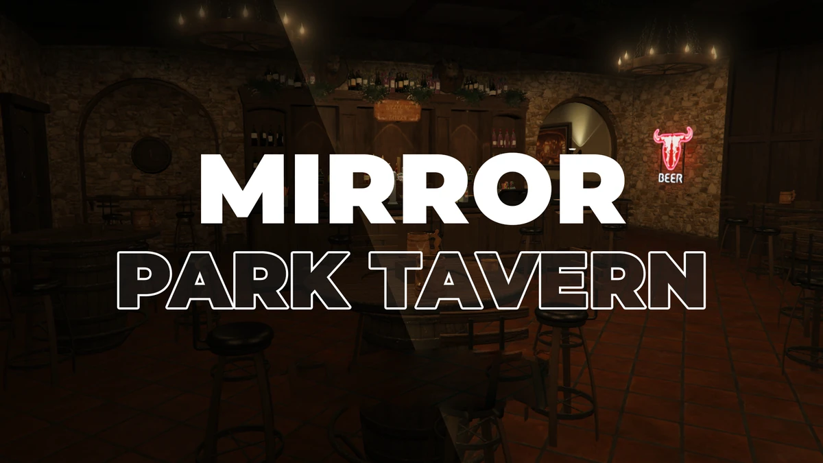 Mirror Park Tavern – Fully Open Source FiveM Interior | Optimized Custom MLO
