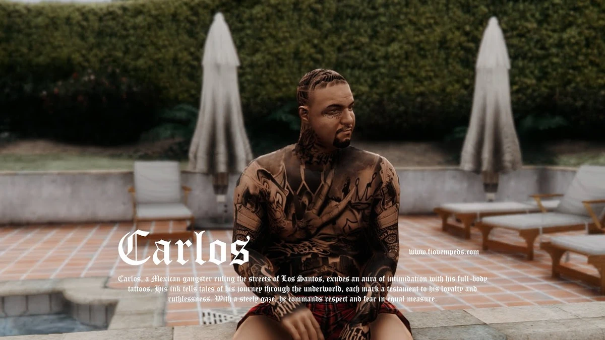 CARLOS [Custom Ped FiveM]