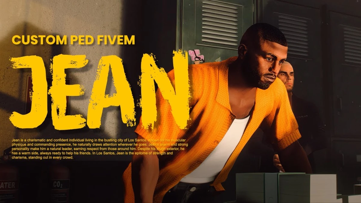 Jean [Add-On Custom Ped FiveM]