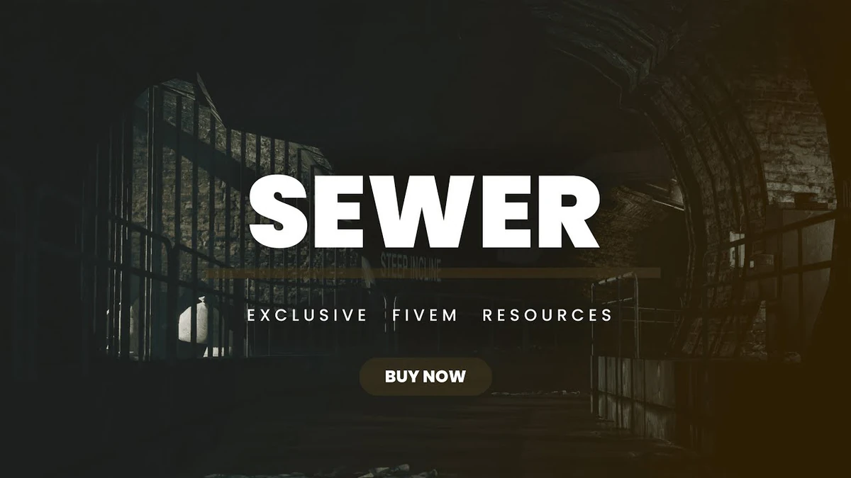Sewer MLO – Fully Open Source | FiveM Mapping
