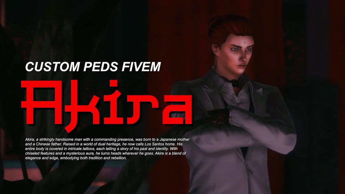 Akira [Add-On Custom Ped FiveM]
