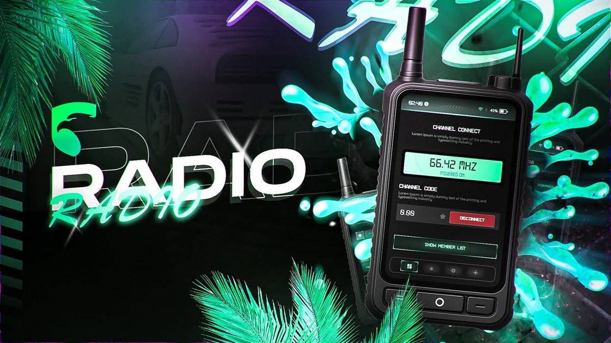 Radio System V2 [QB & ESX & QBX] | Open source