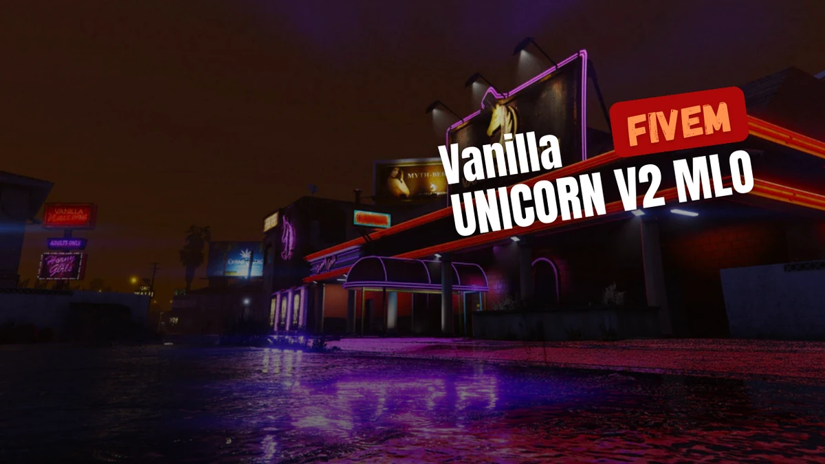 Vanilla Unicorn V2 (FiveM) MLO/YMAP