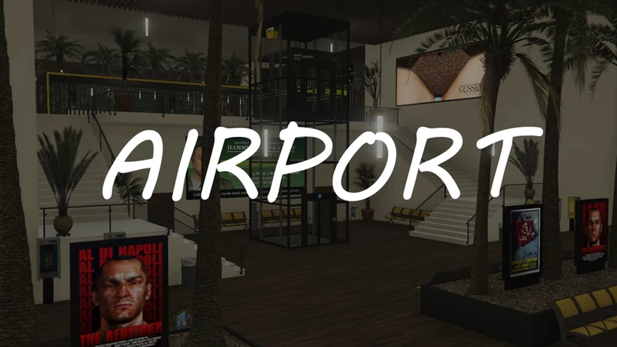 Airport MLO — Fully Open Source | Premium FiveM Map