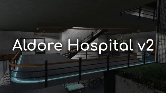 Aldore Hospital v2 – Fully Open Source | Optimized FiveM Hospital MLO