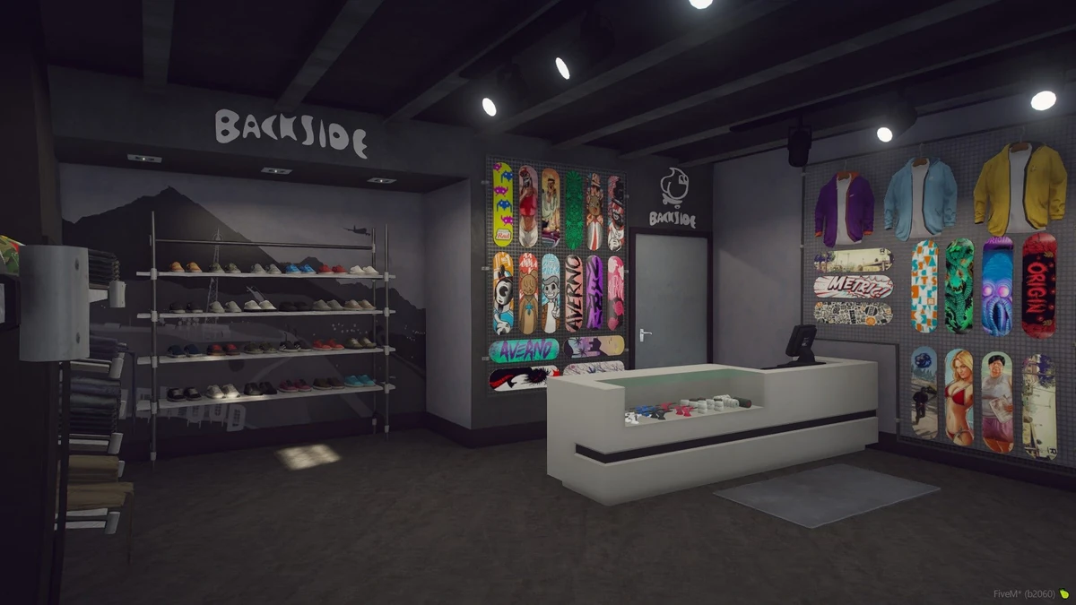 Customs Backside Skate Shop MLO FiveM