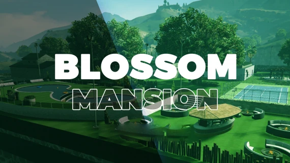 Blossom Mansion – Fully Open Source | FiveM Luxury House MLO