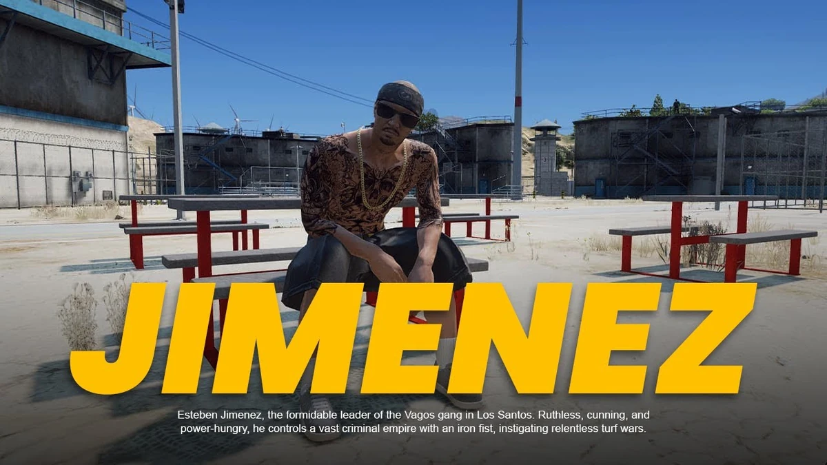 Esteben Jimenez [Add-On Clothes PED FiveM]