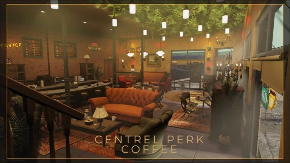 Centrel Perk Coffee – Premium FiveM MLO (Fully Open Source)