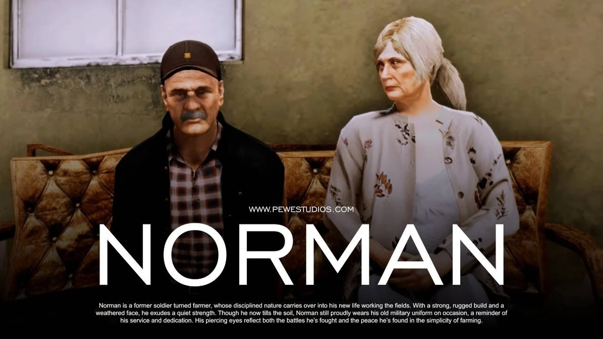 Norman EX ARMY [Add-On Custom Ped FiveM]