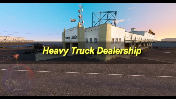 Heavy Truck Dealership – Fully Open Source | FiveM MLO