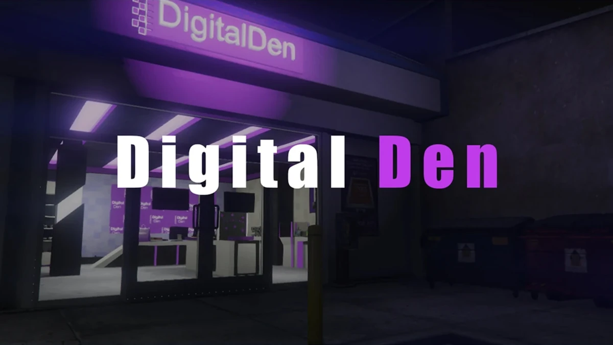 Digital Den – Fully Open Source | FiveM Electronic Store Interior