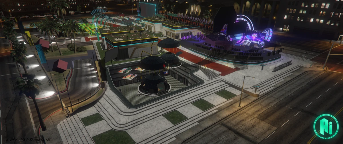 LEGION SQUARE V4 – Fully Open Source FiveM Shopping Center MLO (2025 Edition)