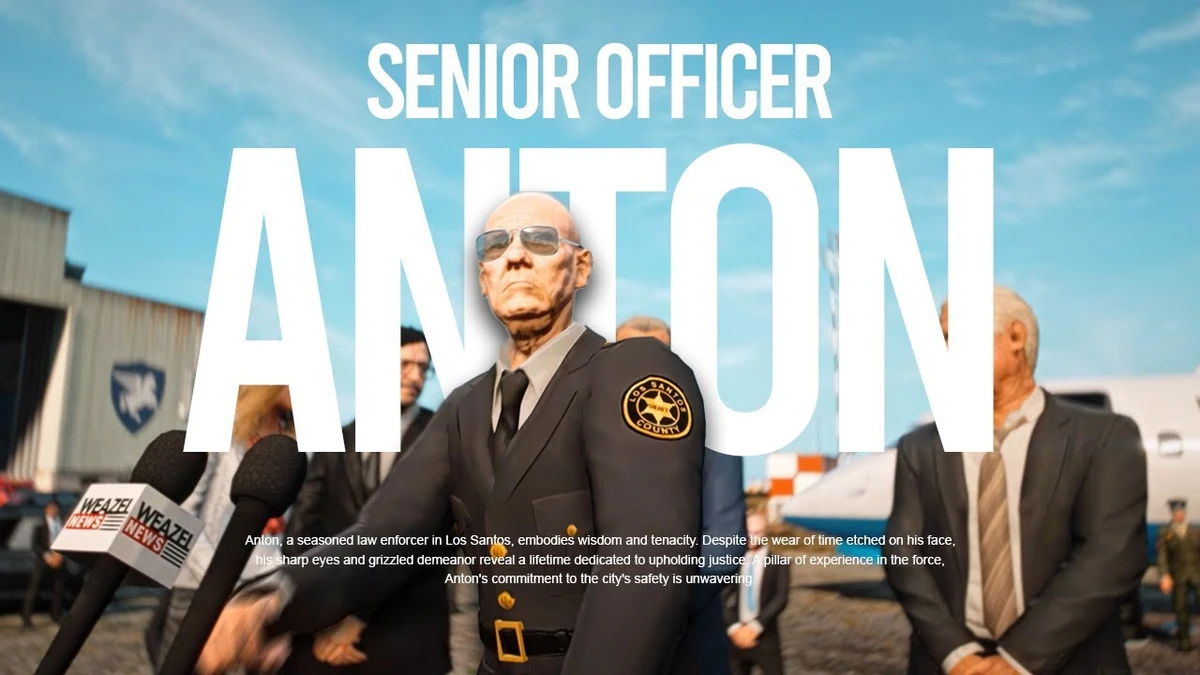 Anton [ADD ON CUSTOM OLD POLICE PED FIVEM]