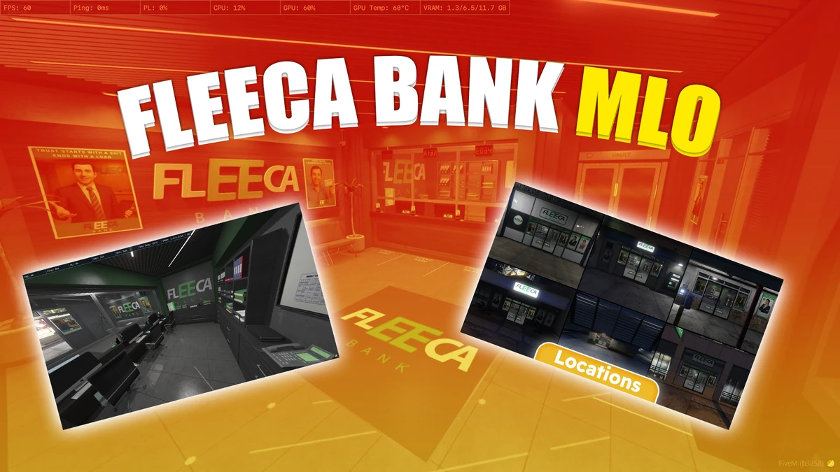 Fleeca Bank MLO – Fully Open Source | FiveM Map