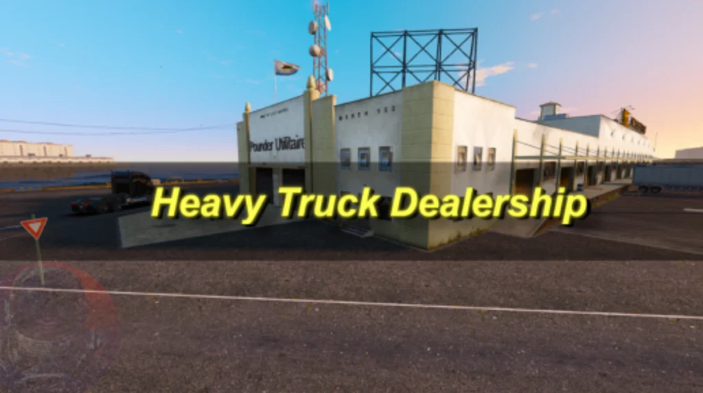 Heavy Truck Dealership MLO – FiveM Truck Showroom
