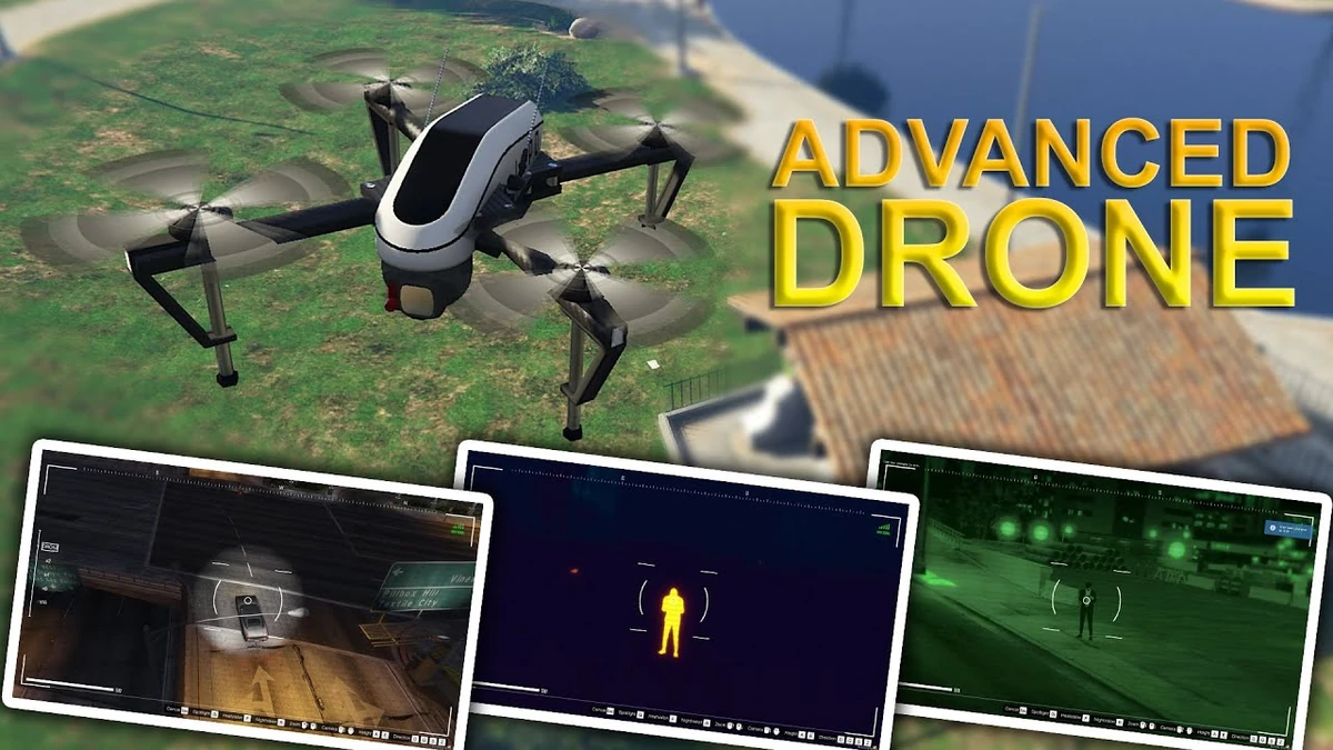 Advanced Drone FiveM | Standalone Open Source Script