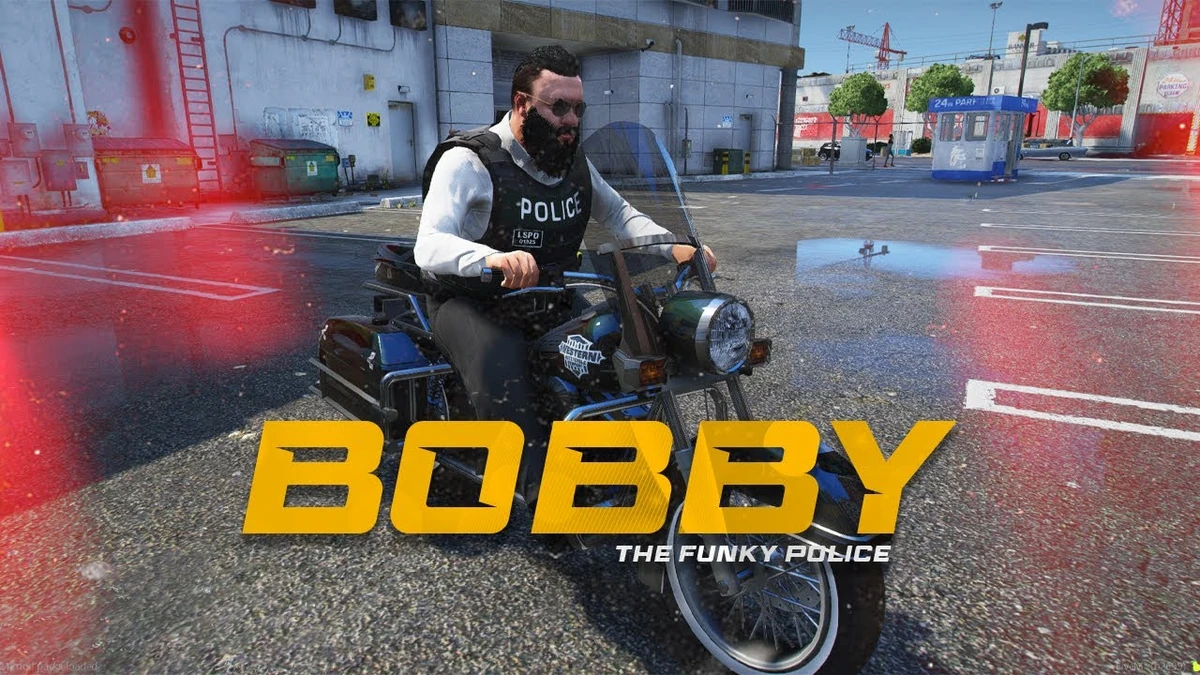 BOBBY "THE FAT POLICE" [Add-On Clothes Ped FiveM]