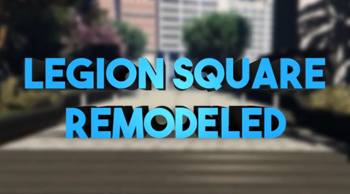 Legion square with underground garage