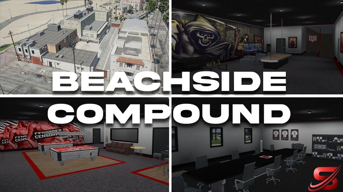 Beach Side Gang Compound MLO FiveM