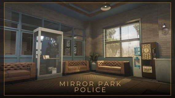 Mirror Park Police MLO – Fully Open Source | FiveM Interior