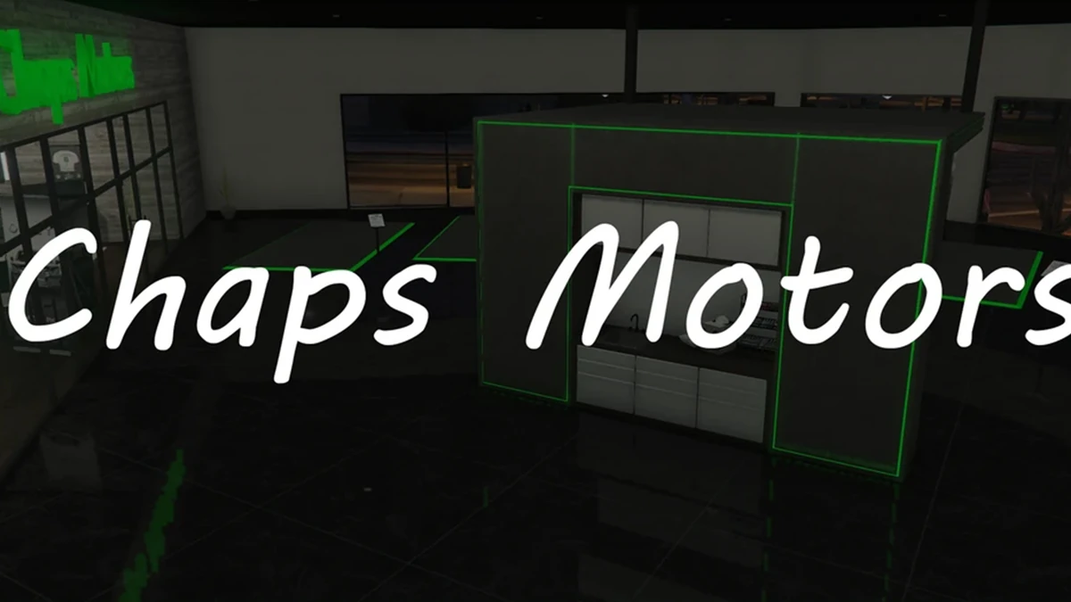 Chaps Motors – Fully Open Source | Premium FiveM Car Dealership MLO